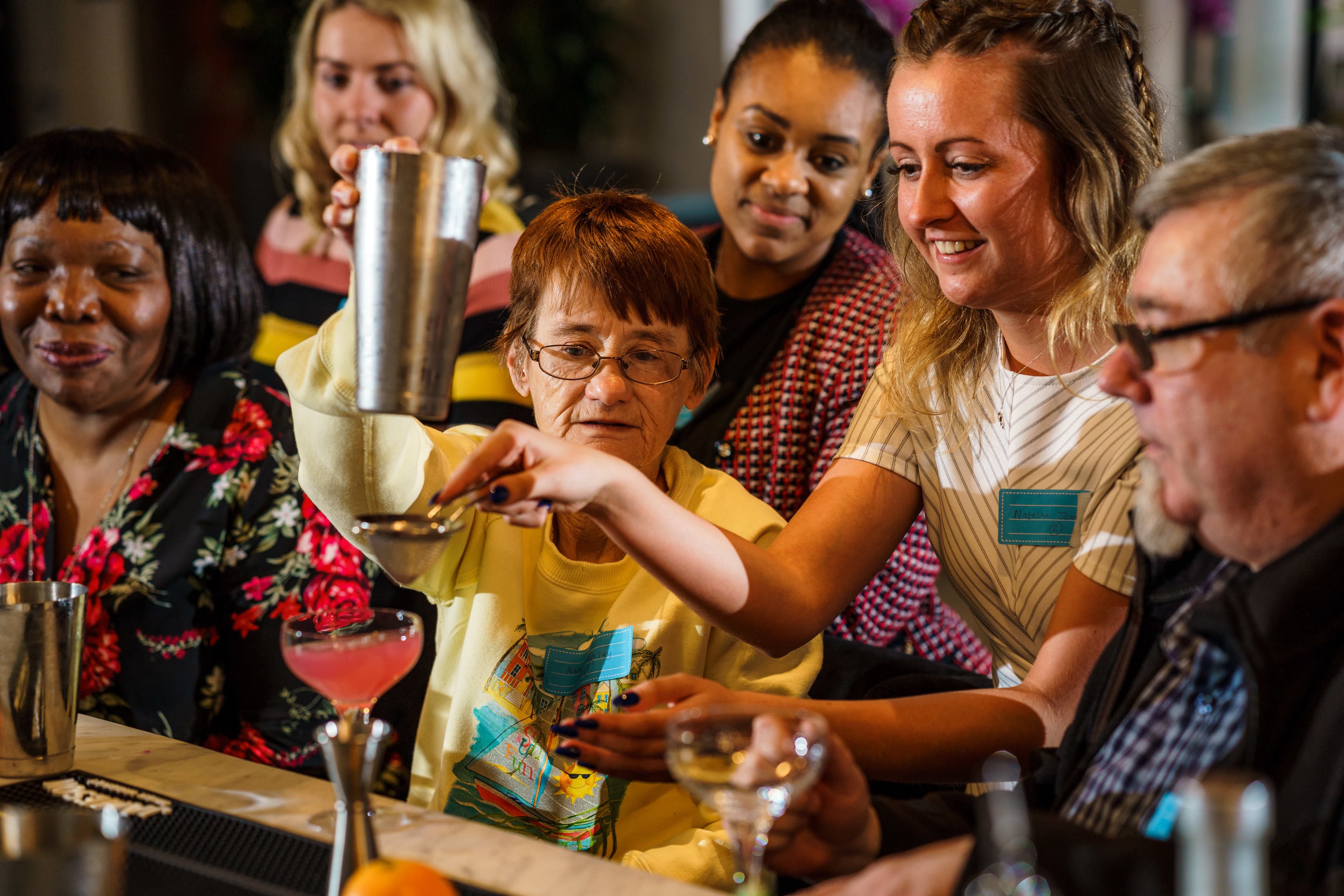 Cocktail making